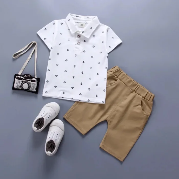 2PCS Baby Set Cute Kids Boys Clothes - Image 2