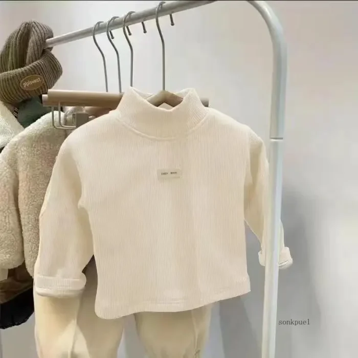 Children's Autumn Winter Half High Neck - Image 6