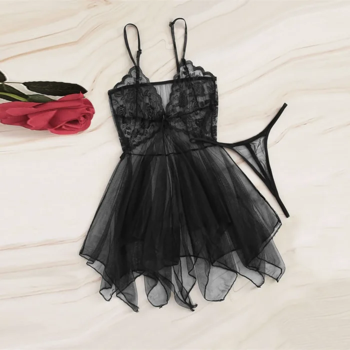 Plus Size Women's Exotic Lingerie Sets Lace - Image 3