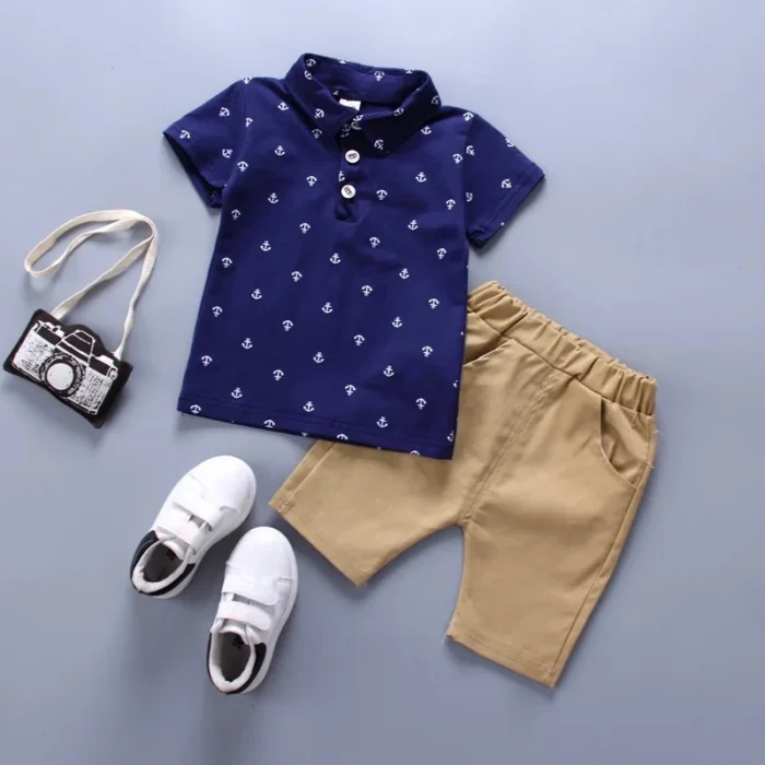 2PCS Baby Set Cute Kids Boys Clothes